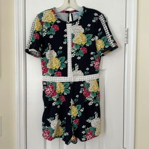 Draper James floral romper